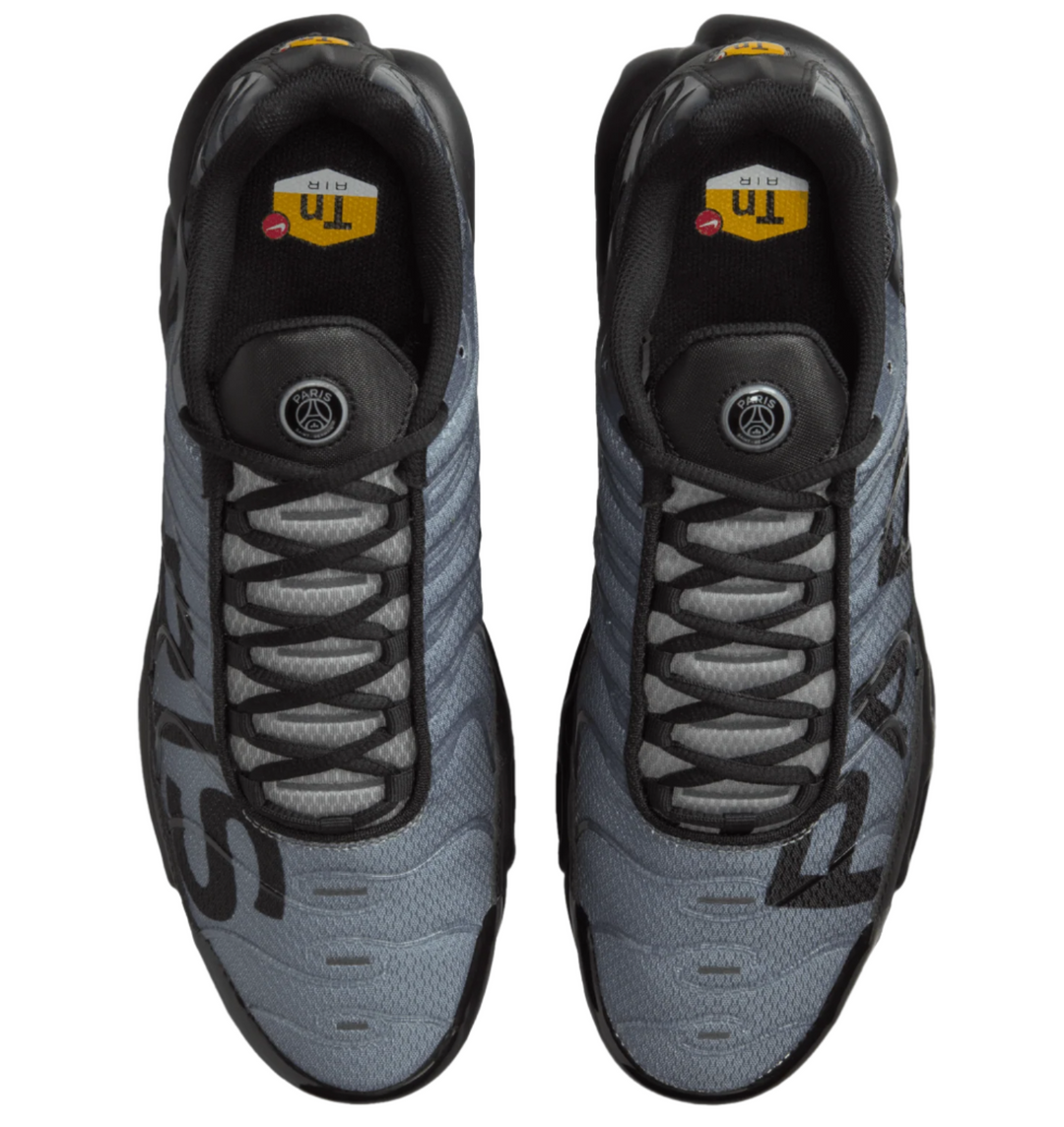 Nike Air Max Plus Tuned 1 Premium Paris Saint-Germain Black Particle Grey