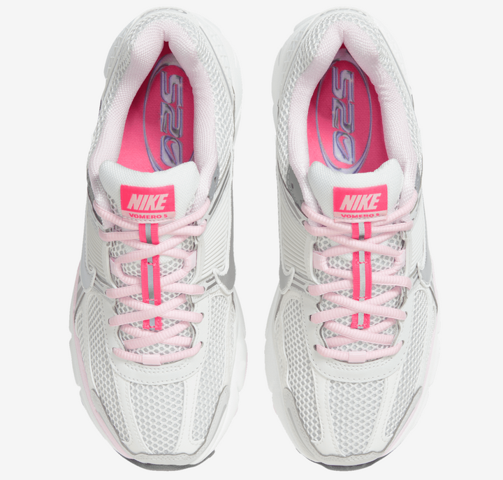 Nike Zoom Vomero 5 Metallic Silver Pink Femme