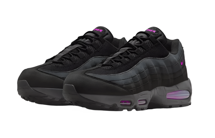 Nike Air Max 95 OG Big Bubble Black Vivid Purple Homme