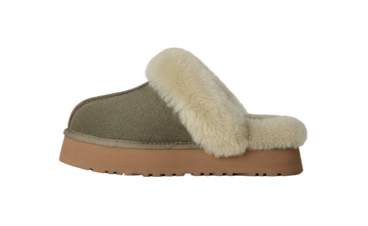 UGG Disquette Moss Green Muted Brass Femme