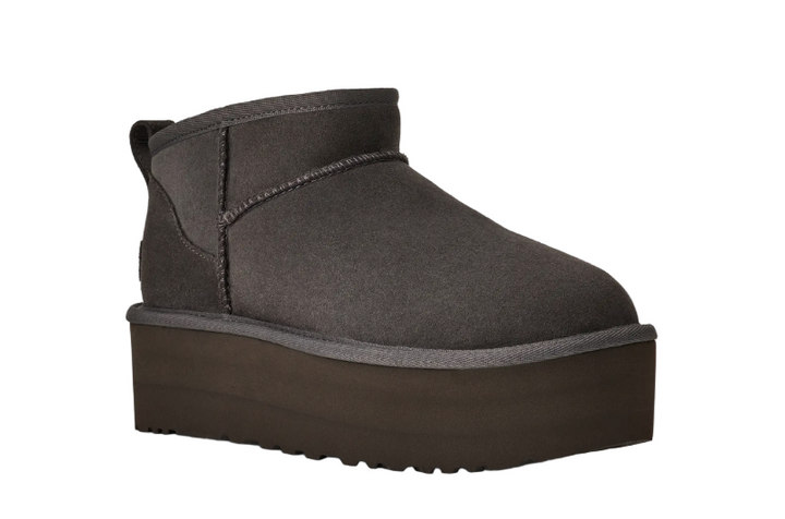 UGG Classic Ultra Mini Platform Charcoal Femme