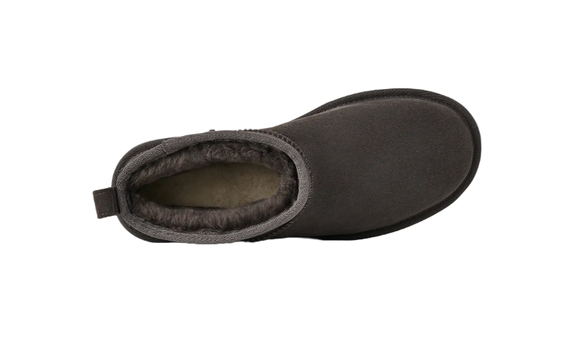 UGG Classic Ultra Mini Platform Charcoal Femme