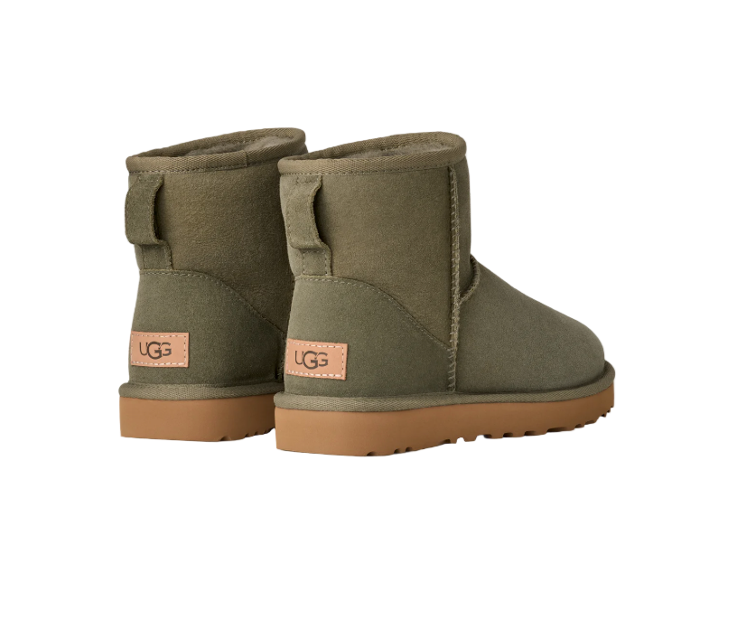 UGG Classic Mini II Moss Green Femme