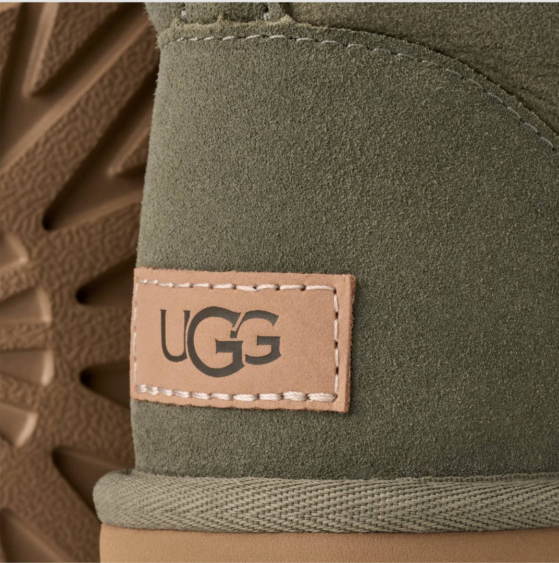 UGG Classic Mini II Moss Green Femme