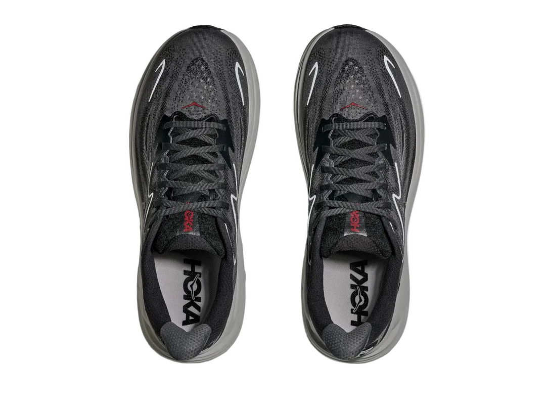 HOKA Clifton 10 Carbon Black Satellite Grey Homme