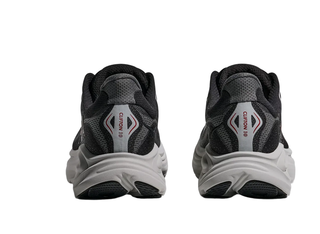 HOKA Clifton 10 Carbon Black Satellite Grey Homme