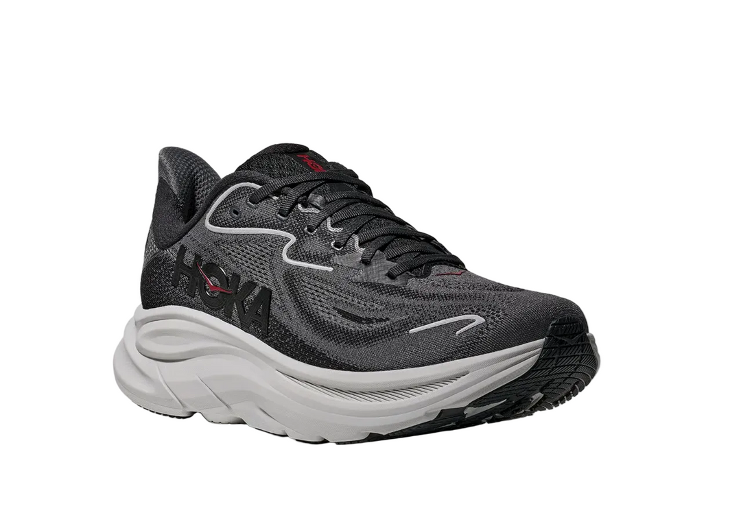HOKA Clifton 10 Carbon Black Satellite Grey Homme