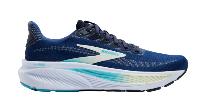 Brooks Ghost 17 Navy Green Turquoise Femme