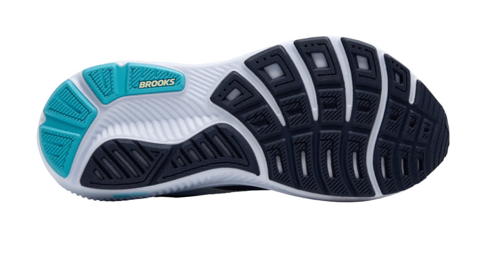 Brooks Ghost 17 Navy Green Turquoise Femme