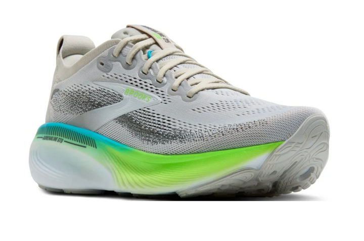 Brooks Adrenaline GTS 25 Oyster Green Gecko Blue Homme