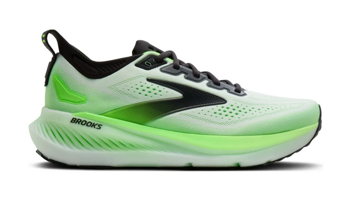 Brooks Glycerin 23 White Phantom Green Gecko Homme