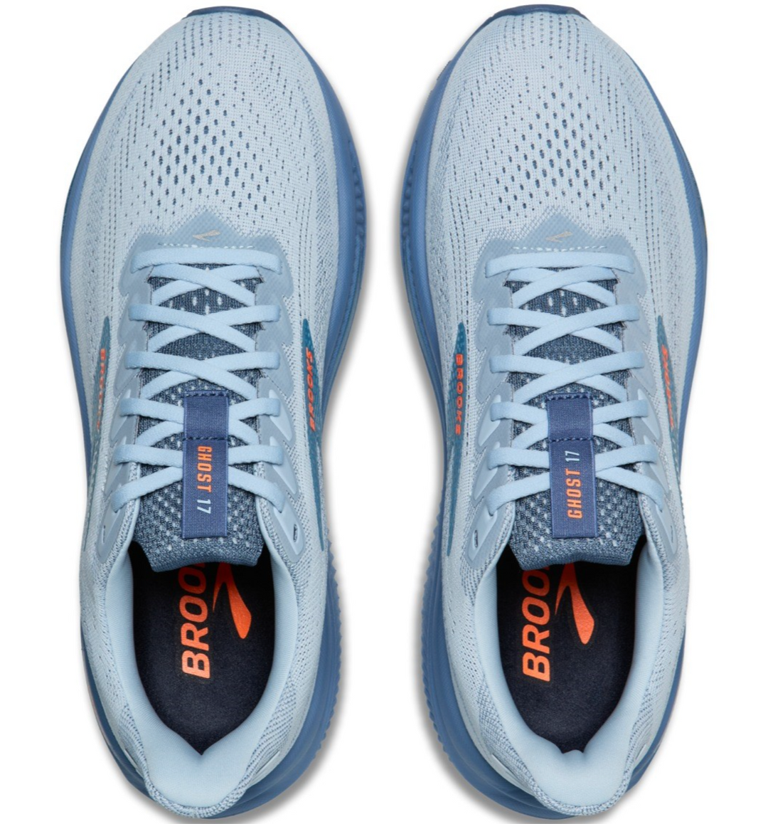 Brooks Ghost 17 Skyway Moonlight Orange Homme