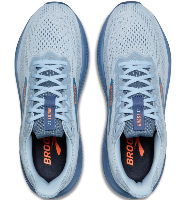 Brooks Ghost 17 Skyway Moonlight Orange Homme