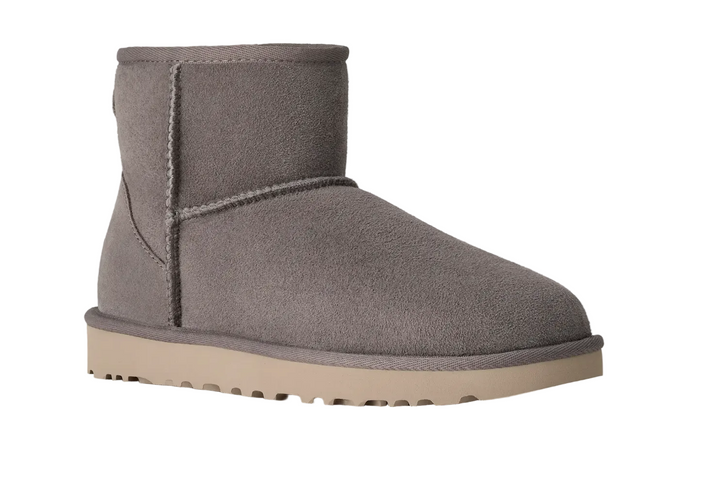UGG Classic Mini II Stormy Grey White Pepper Femme