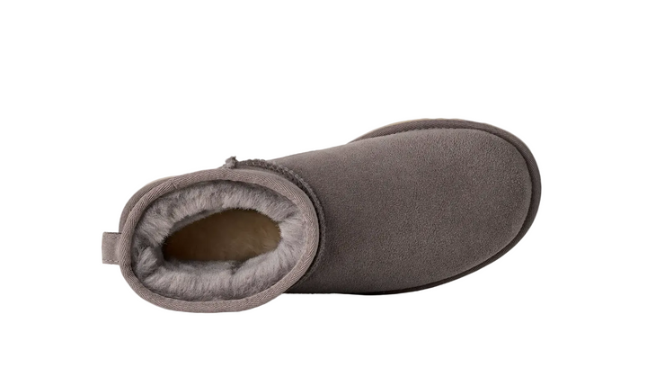 UGG Classic Mini II Stormy Grey White Pepper Femme