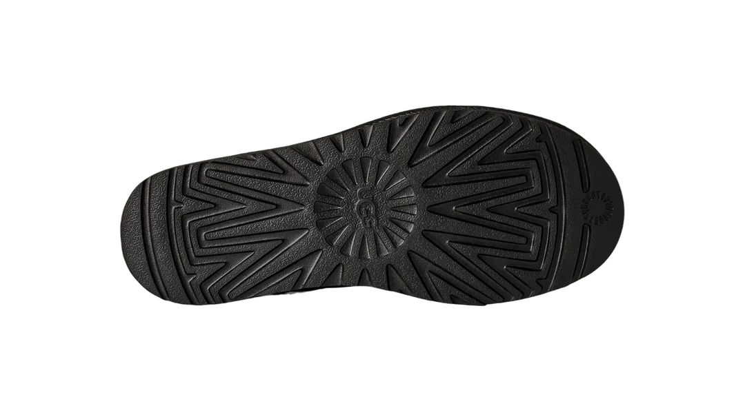 UGG Classic Ultra Mini Boot Nubuck Black Femme