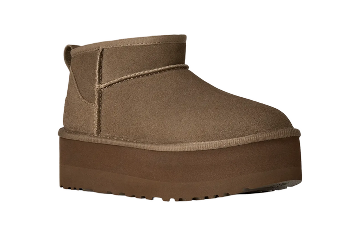 UGG Classic Ultra Mini Platform Light Bronze Femme