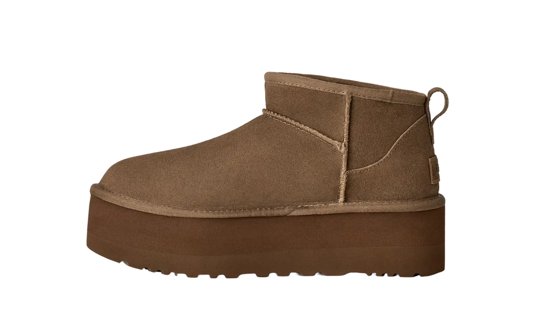 UGG Classic Ultra Mini Platform Light Bronze Femme