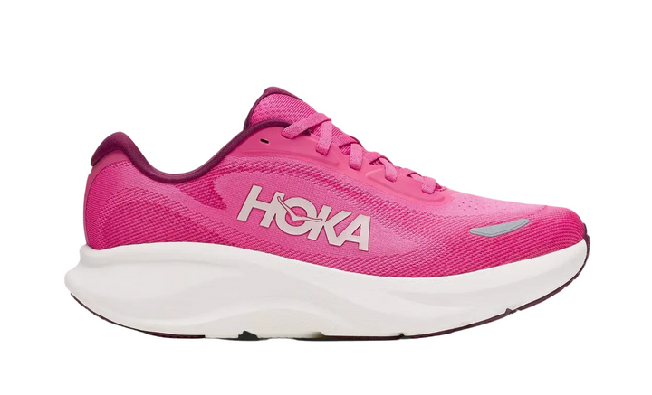 HOKA Rincon 5 Pink Punch Alabaster Femme