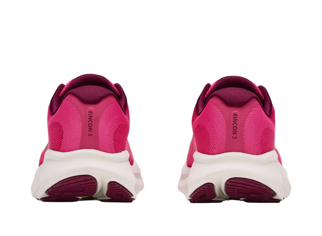 HOKA Rincon 5 Pink Punch Alabaster Femme