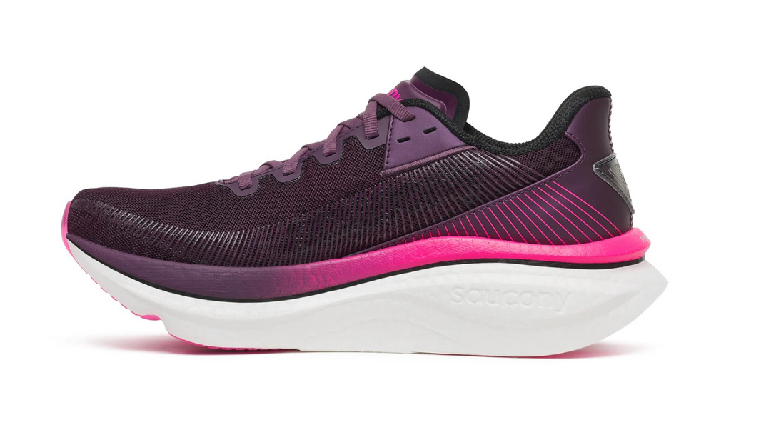 Saucony Endorphin Azura Eggplant Shock Femme