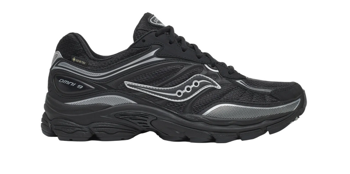 SAUCONY PROGRID OMNI 9 GORE-TEX BLACK SILVER