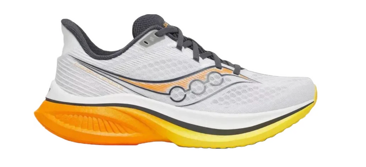 Saucony Endorphin Speed 5 White Fuego Homme