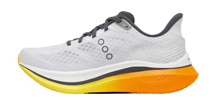 Saucony Endorphin Speed 5 White Fuego Homme