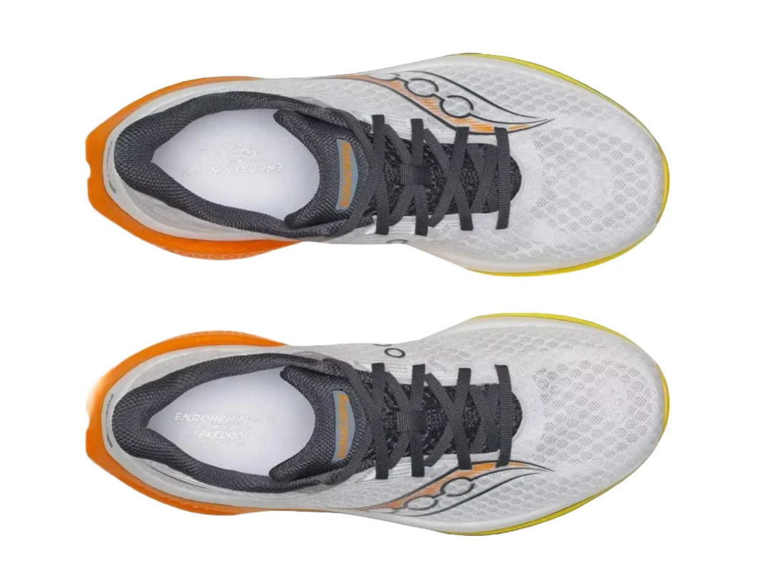 Saucony Endorphin Speed 5 White Fuego Homme