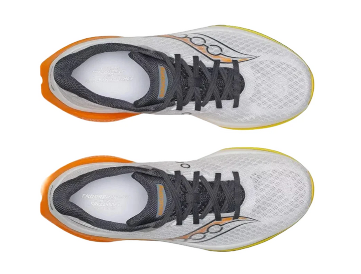 Saucony Endorphin Speed 5 White Fuego Homme