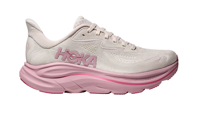 Hoka Clifton 10 Rose Cream Dried Rose Femme