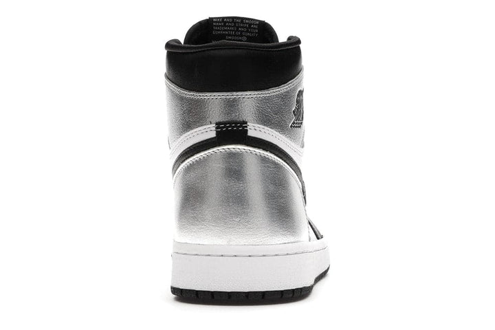Nike Jordan 1 Retro High Silver Toe Femme