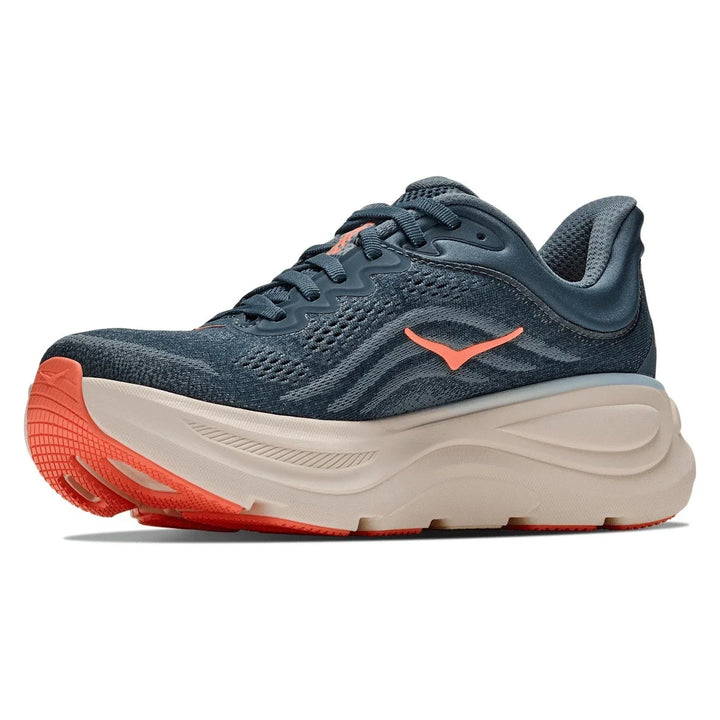 HOKA Bondi 9 Faded Navy Slate Blue Femme
