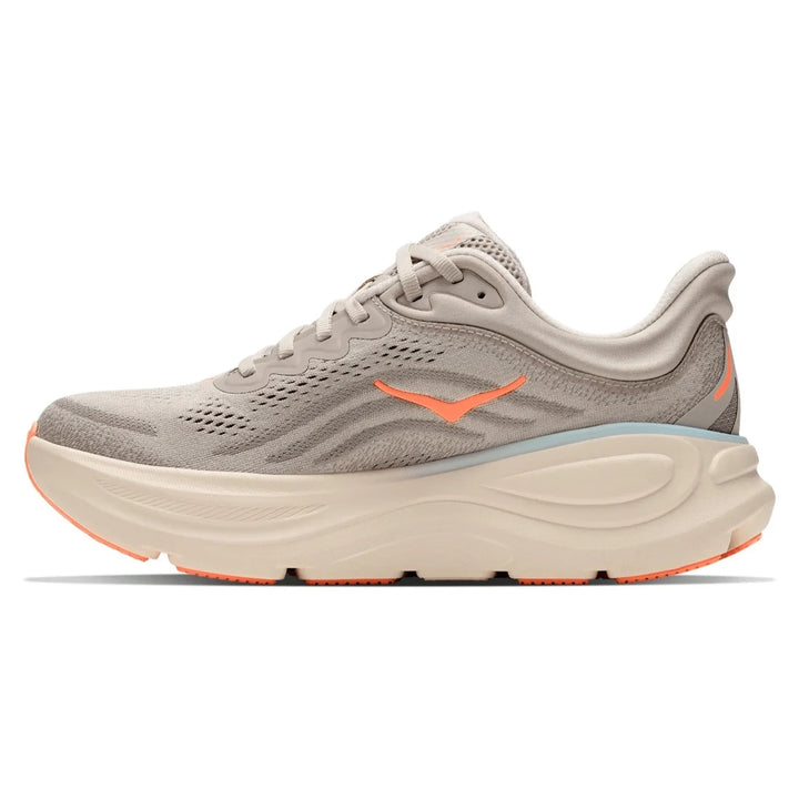 HOKA Bondi 9 River Rock Grey Mineral Ore Femme