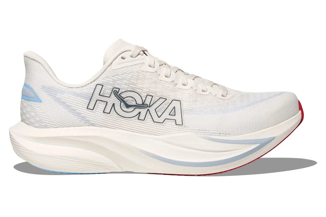 HOKA Mach 7 Alabaster Soaring Blue Femme