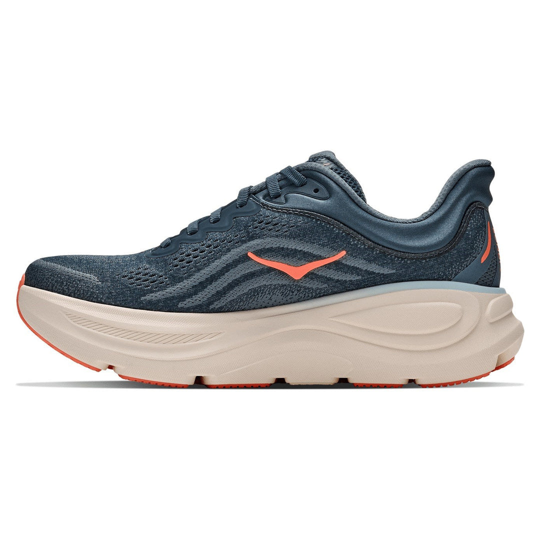 HOKA Bondi 9 Faded Navy Slate Blue Femme