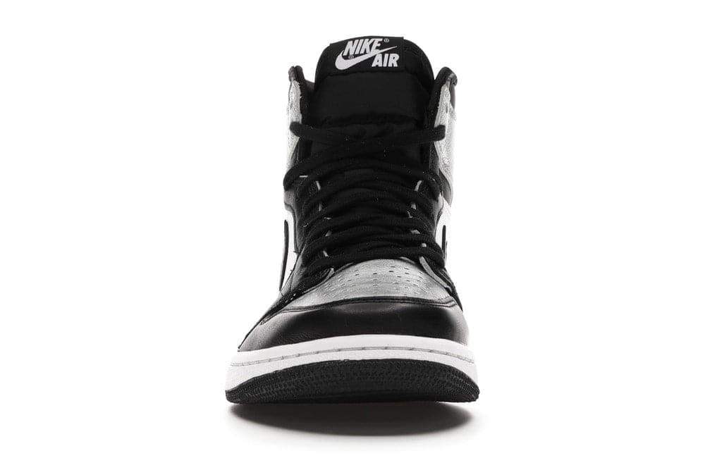 Nike Jordan 1 Retro High Silver Toe Femme