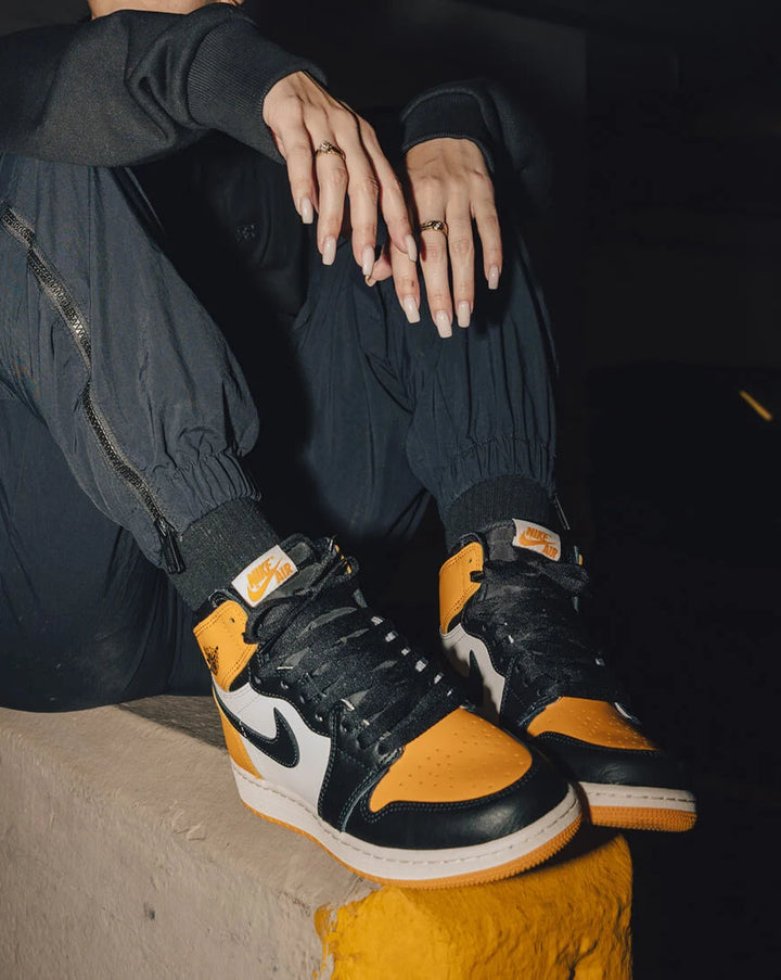 Nike Air Jordan 1 Retro High OG Yellow Toe Homme