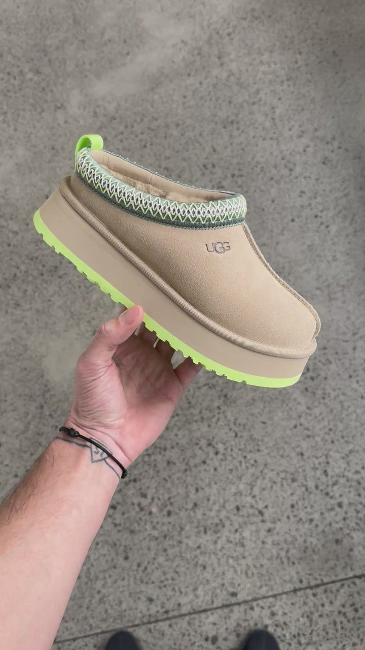 UGG Tazz Mustard Seed Vibrant Green Femme