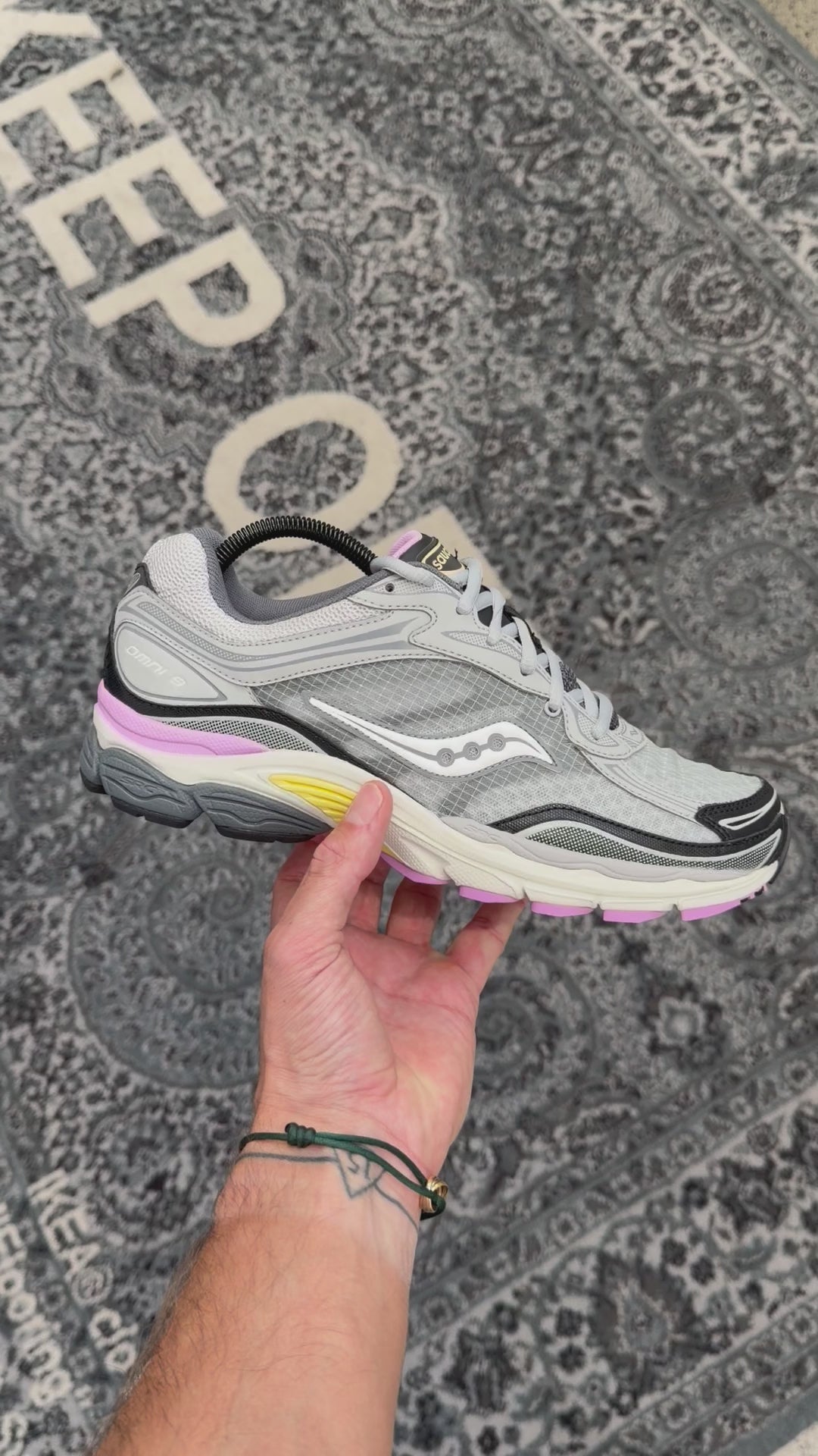 SAUCONY PROGRID OMNI 9 HARBOR BLACK
