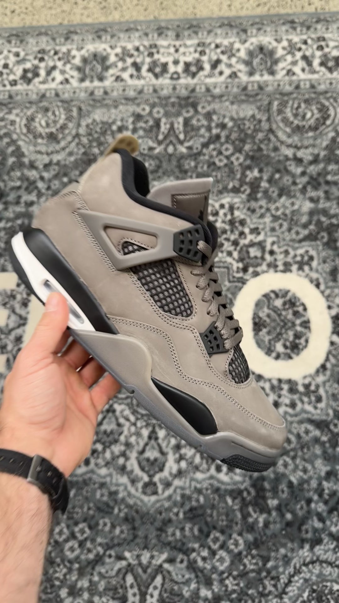 Nike Jordan 4 Retro Cave Stone Homme